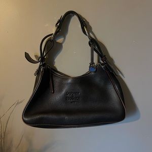 Dooney & Bourke dark brown leather bag! 
THE CUTEST SHOULDER BAG!